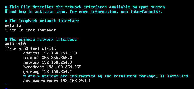 设置Ubuntu IP 网关 network 网关 DNS